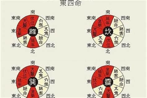 震宅|八宅风水：东四命与西四命速查表，看看你的住宅是否。